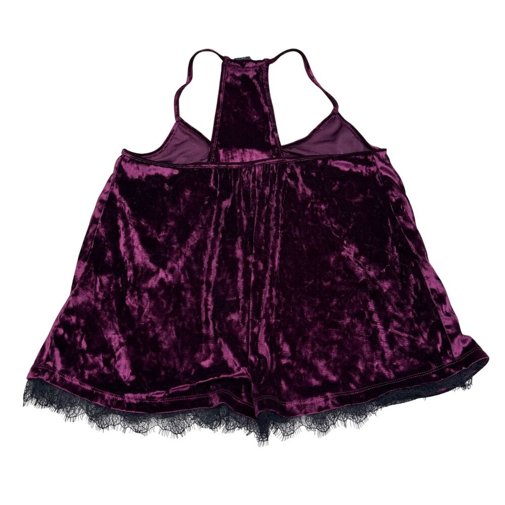 Tahari Women's Velvet 2pc Sleepwear Set Pajama, Size M - Picture 3 of 14